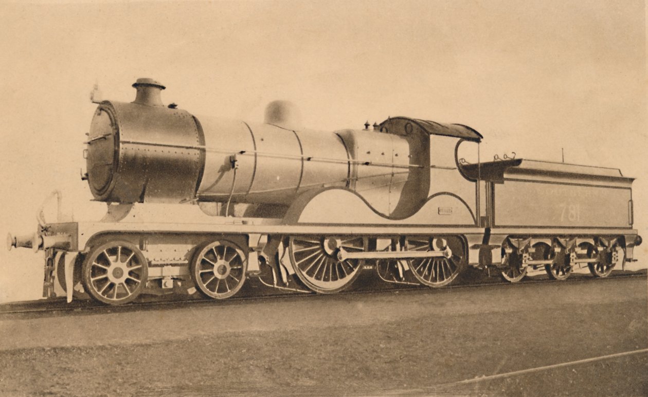 4.4.0. Ekspressmotor nr. A. 781, tidlig på 1900-tallet. av Unbekannt
