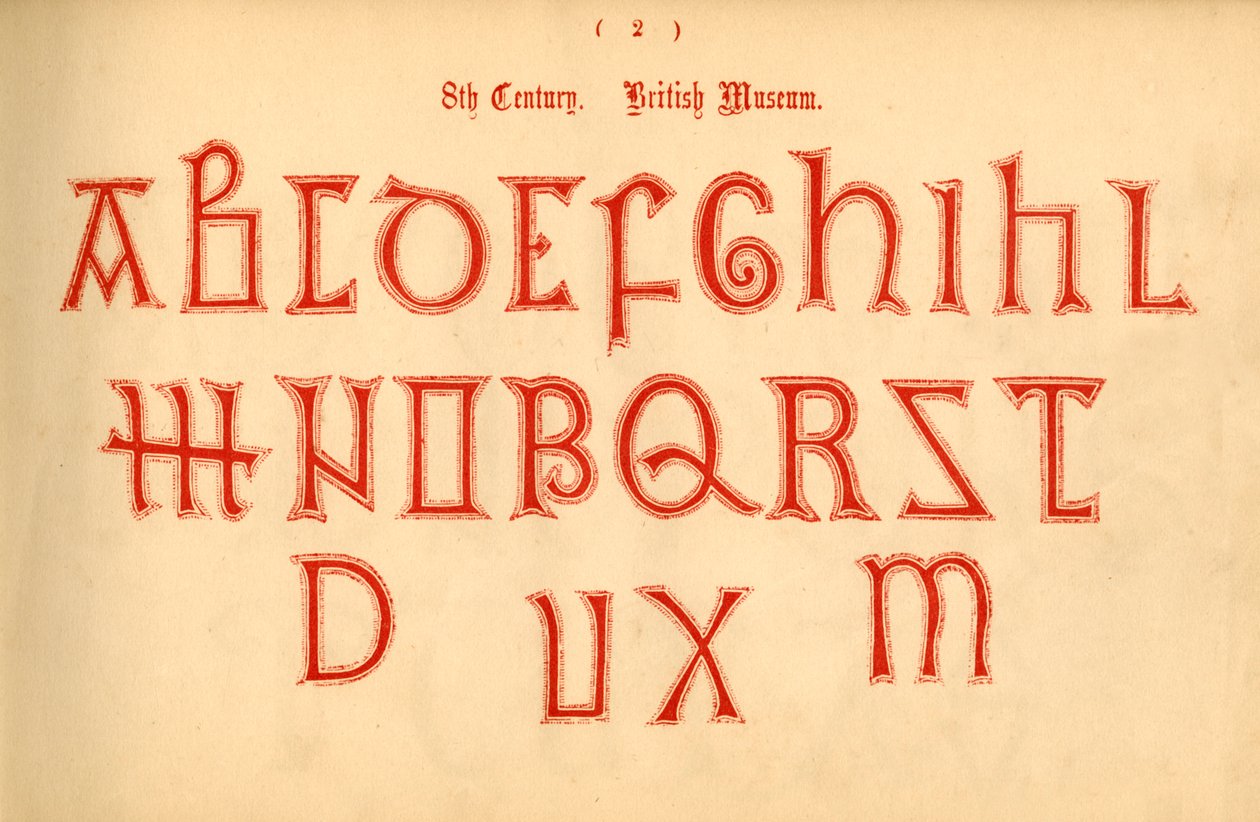 8. århundre. British Museum, 1862 av Unbekannt