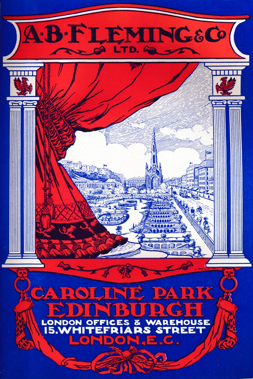 A.B. Fleming & Co. Ltd.-annonse, 1910 av Unbekannt