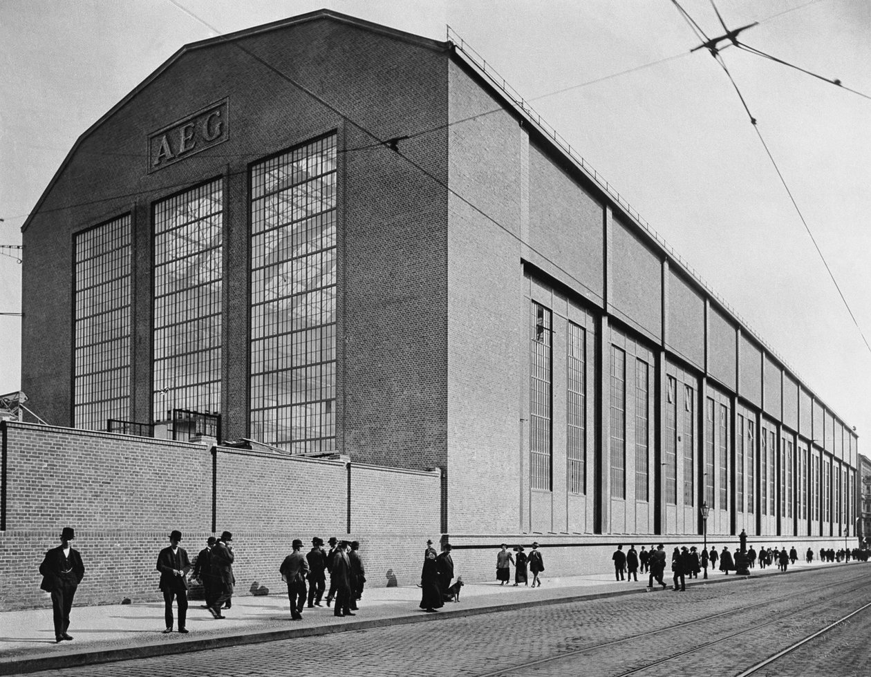 AEG Montage Plant av Peter Behrens av Unbekannt