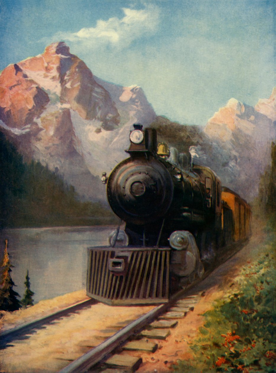 En kanadisk Pacific Transcontinental Express, 1930. av Unbekannt