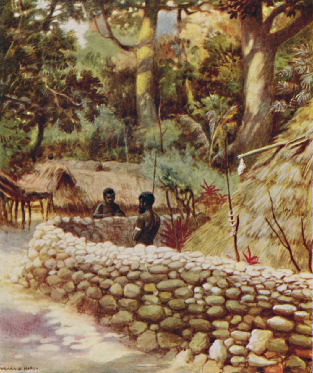 A Chiefs House, New Hebrides, 1923. av Unbekannt