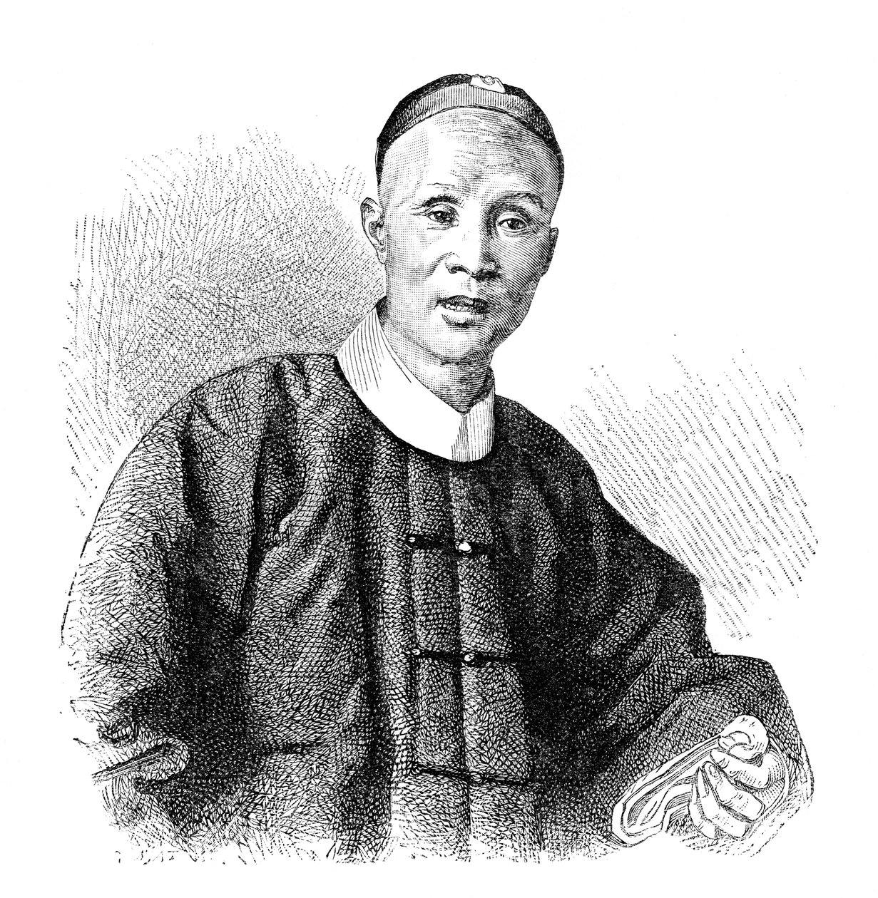 En kinesisk savant, c1890 av Unbekannt