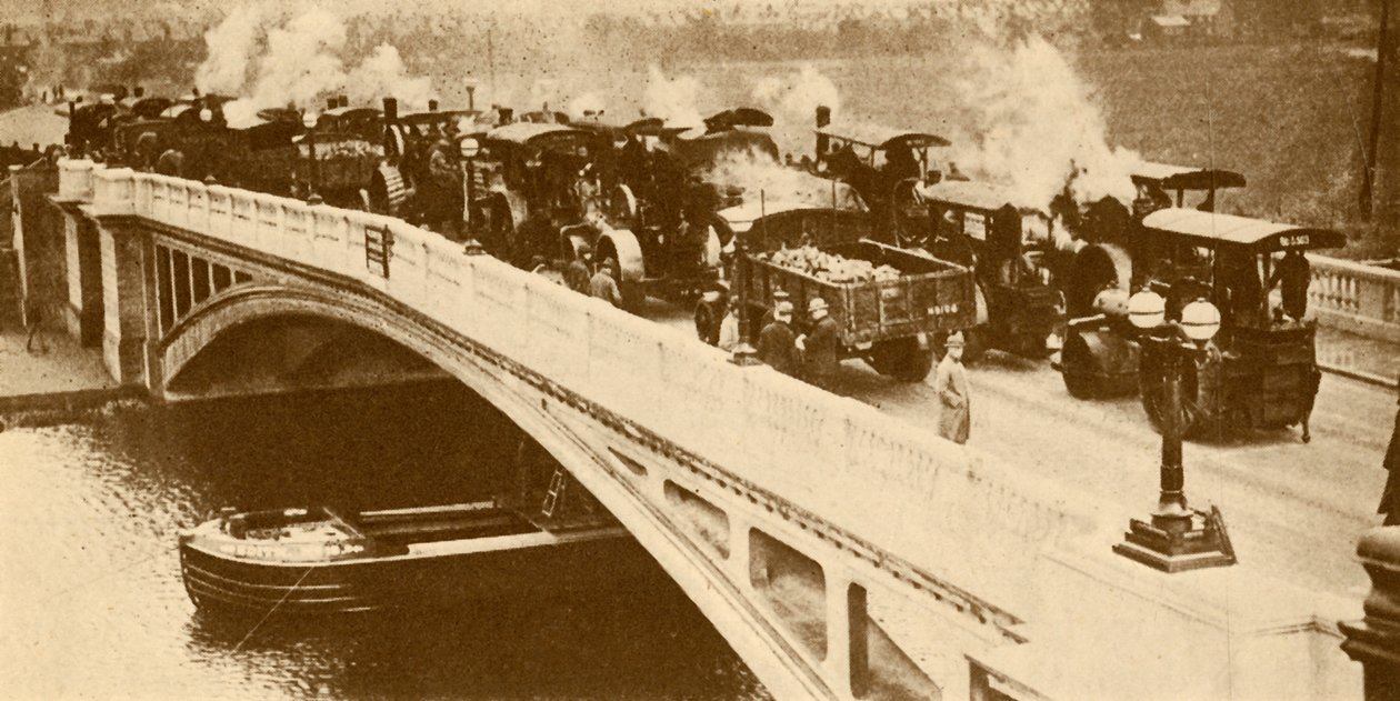 En betongbro over Themsen ved Caversham, c1930. av Unbekannt