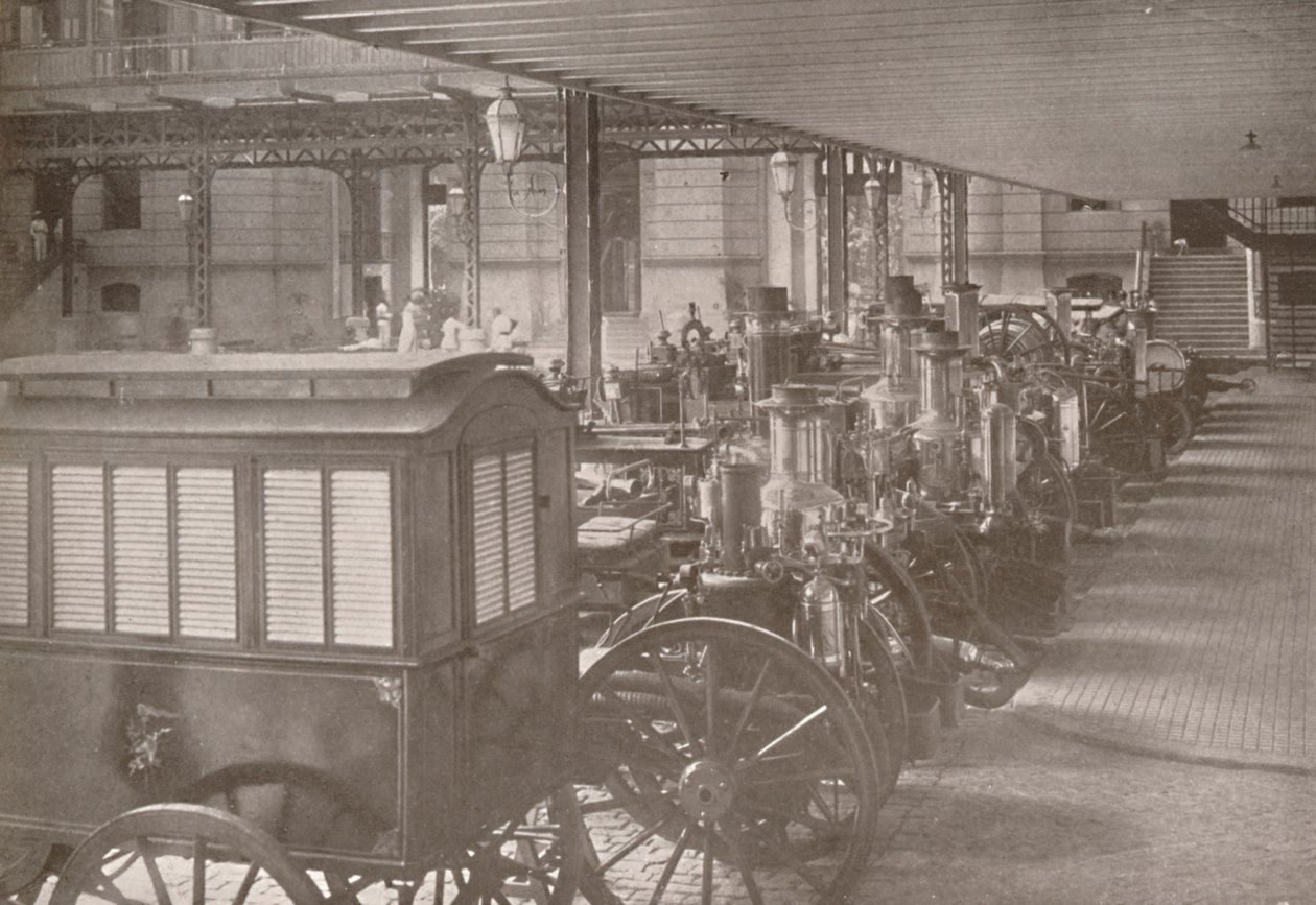 Et hjørne av Rio Fire Brigades hovedkvarter, 1914 av Unbekannt