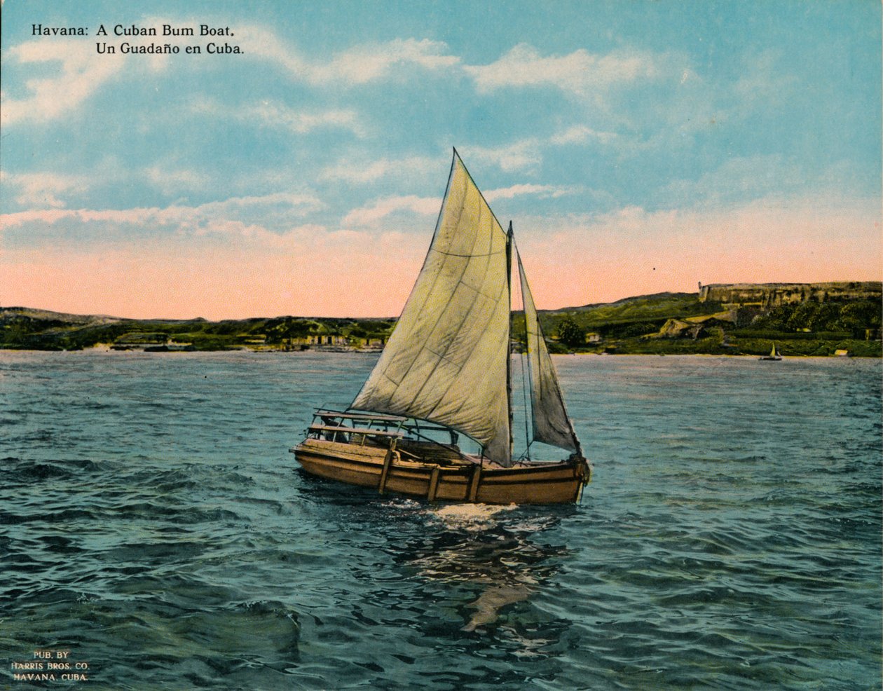 En cubansk bumboat, Havana, c1920 av Unbekannt