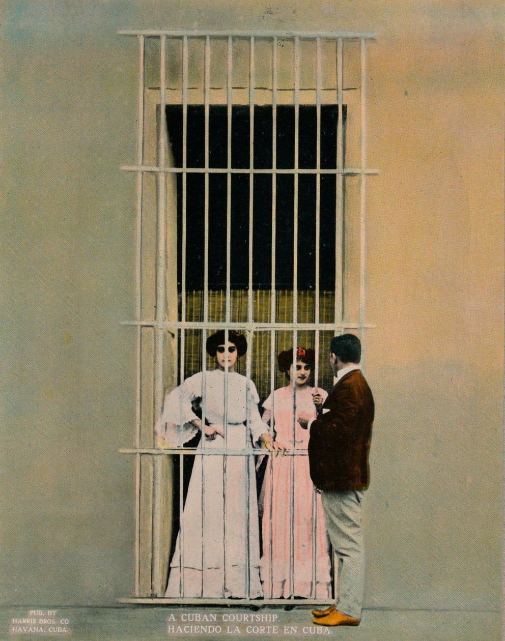 Et cubansk frieri, c1920 av Unbekannt