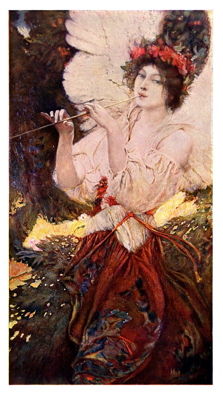 En drøm om ung sommer, 1901 av Unbekannt