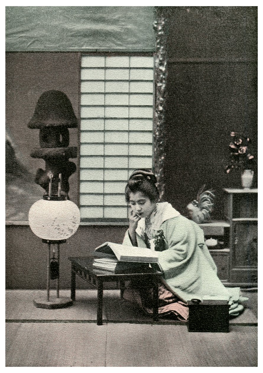 En rettferdig student, Japan, 1904 av Unbekannt