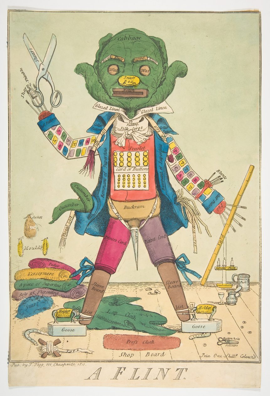 En flint, 1811. av Unbekannt
