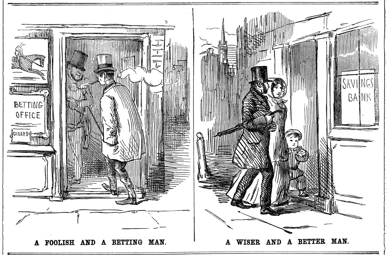 A Foolish and a Betting Man and A Wise and a Better Man, 1852 av Unbekannt