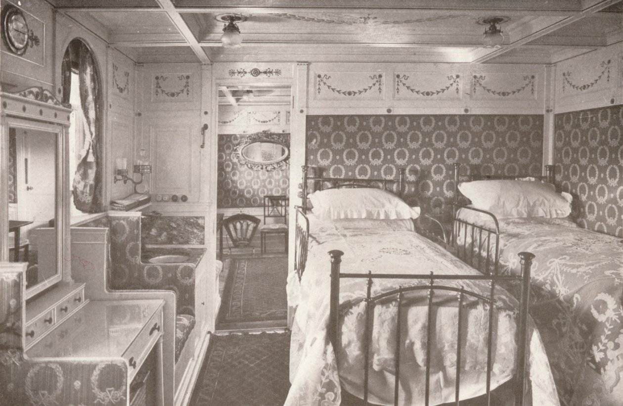 Et hjem på det bølgende dyp. Ombord på en Royal Mail., 1914 av Unbekannt