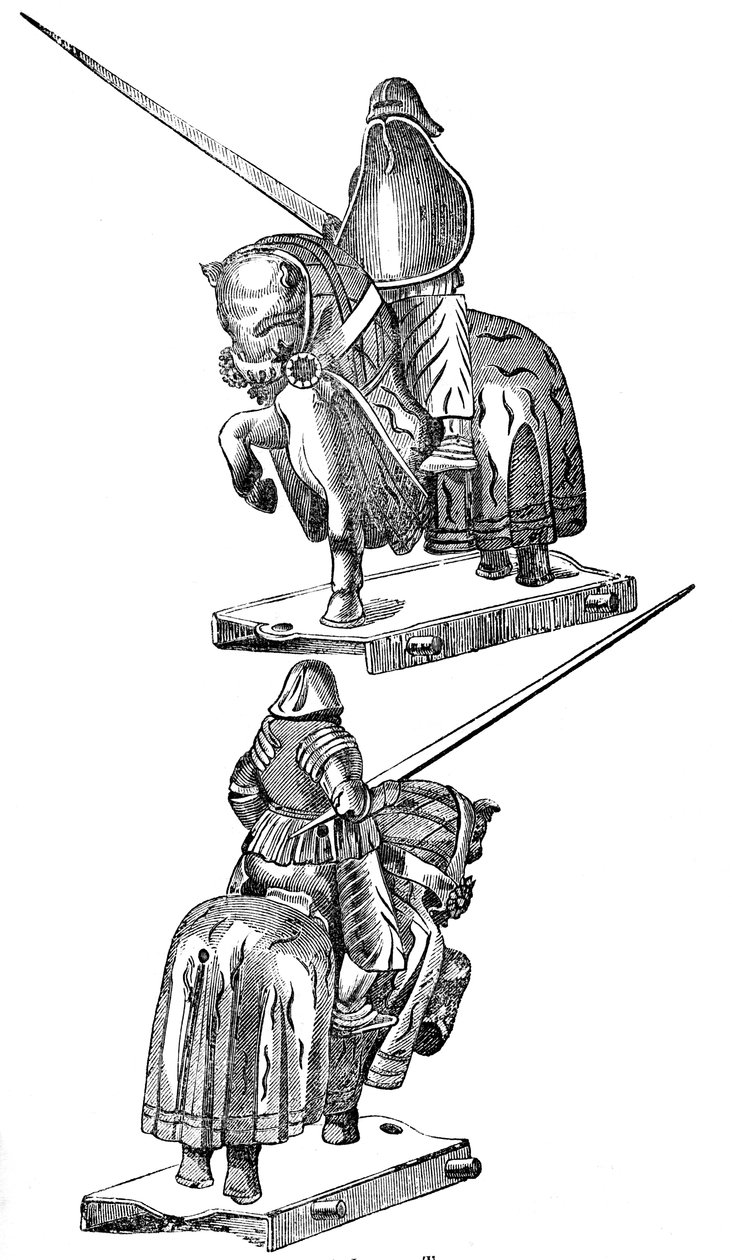A Justing Toy, 1833 av Unbekannt