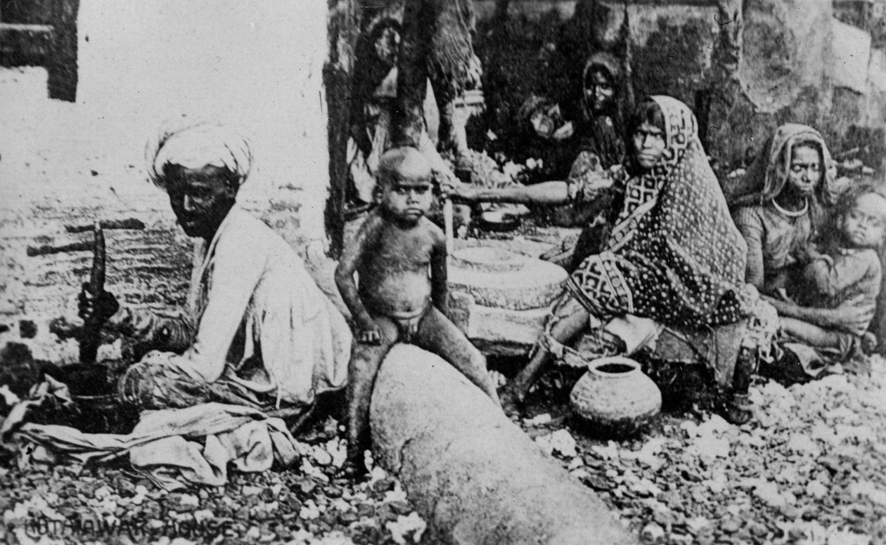 Et Kathiawar-hjem, 1900-tallet av Unbekannt