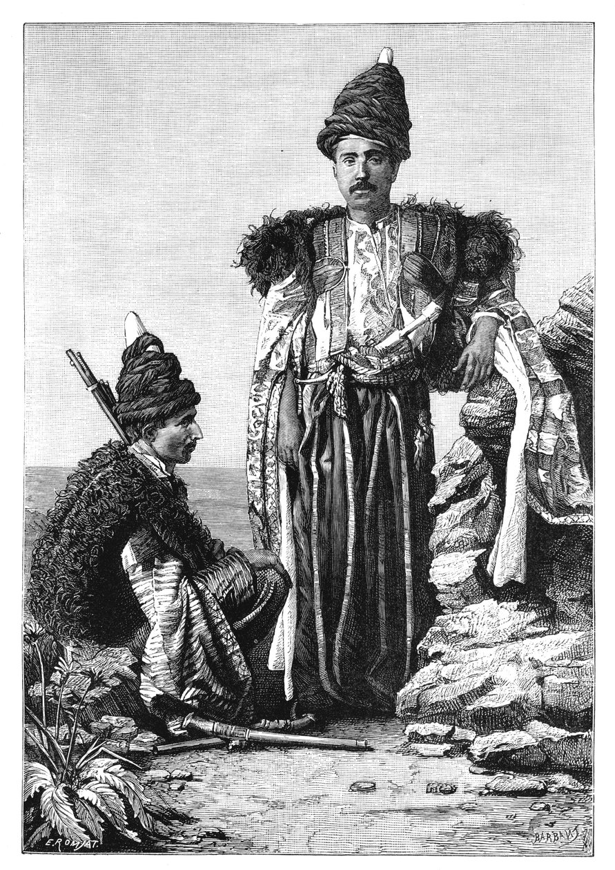 En kurdisk herre, 1895 av Unbekannt