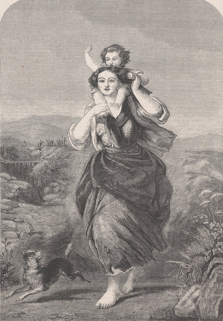 A Labor of Love, fra Illustrated London News, 24. mars 1860. av Unbekannt