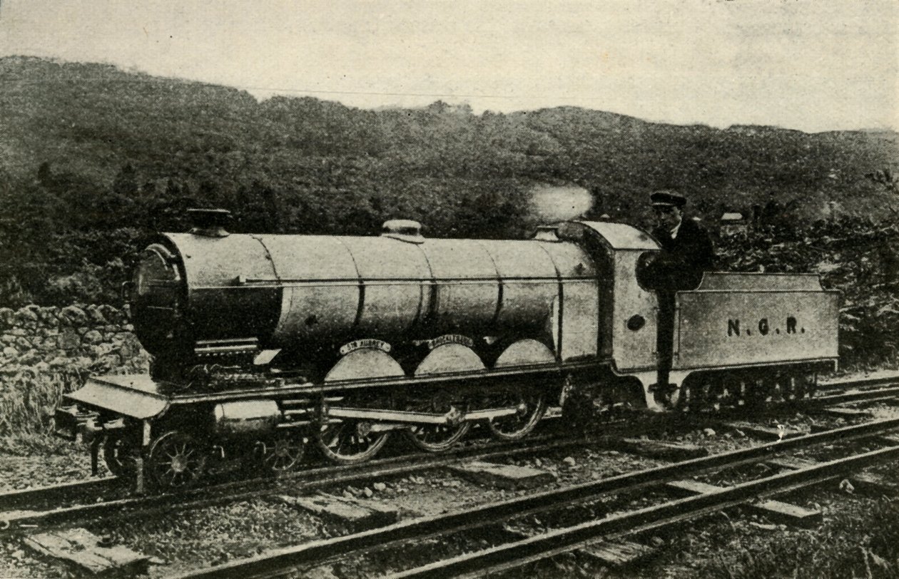 A Locomotive of the Ravenglass and Eskdale Railway, c1930. av Unbekannt