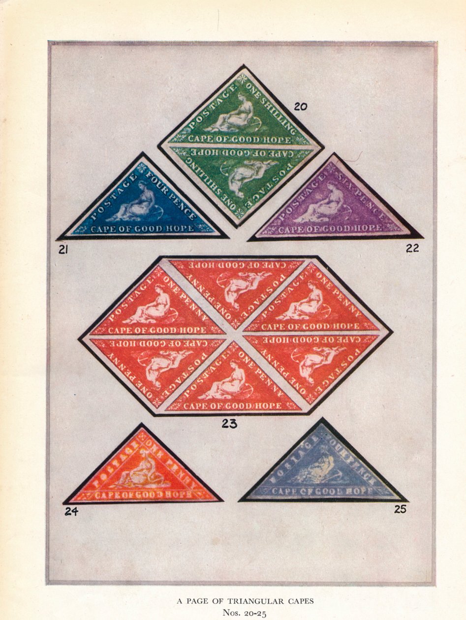 En side med trekantede kapper nr. 20-25, c1943, 1944 av Unbekannt