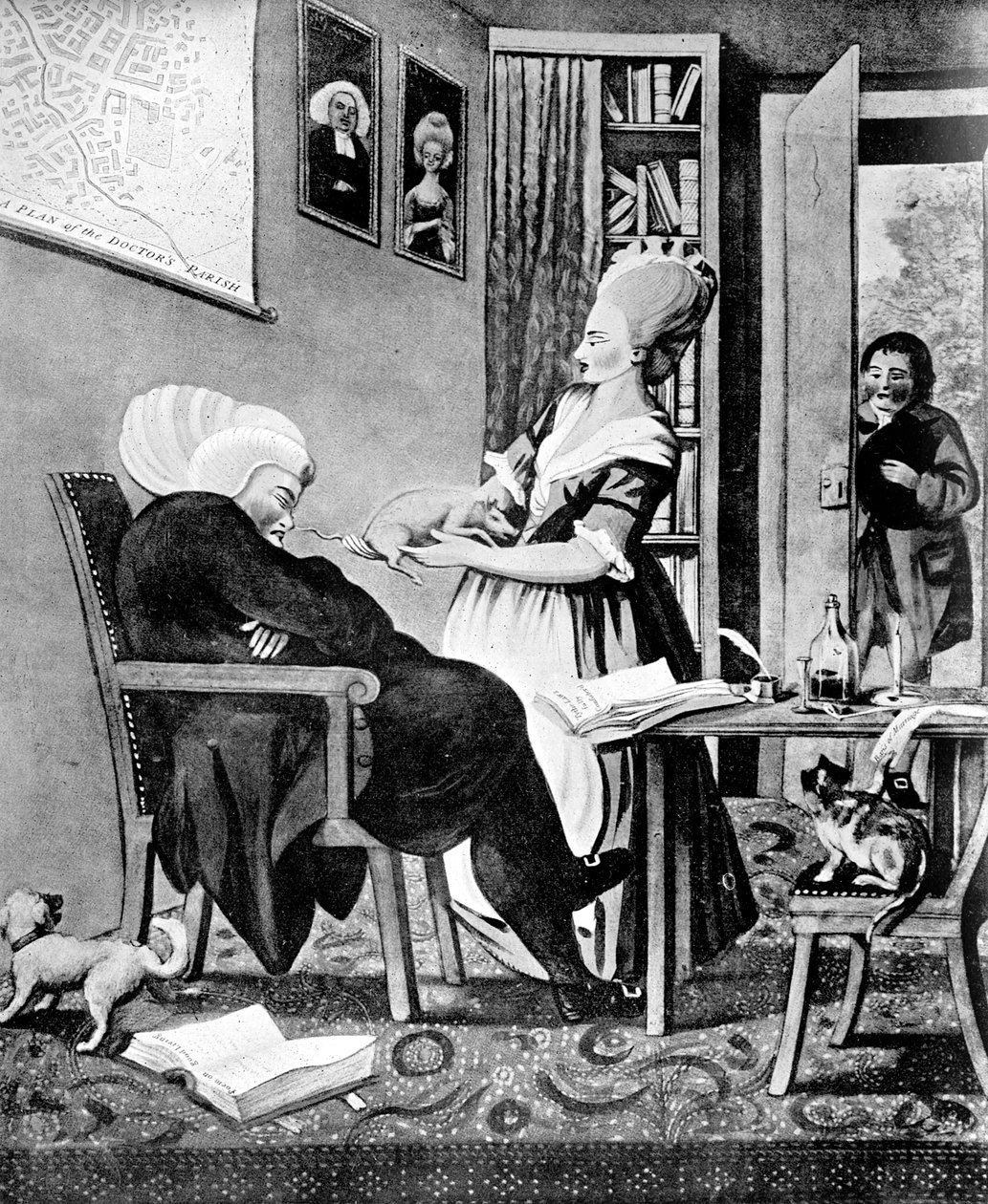 En behagelig metode for å lure legen eller en thythe-gris uten dårlig syn. 1770 av Unbekannt