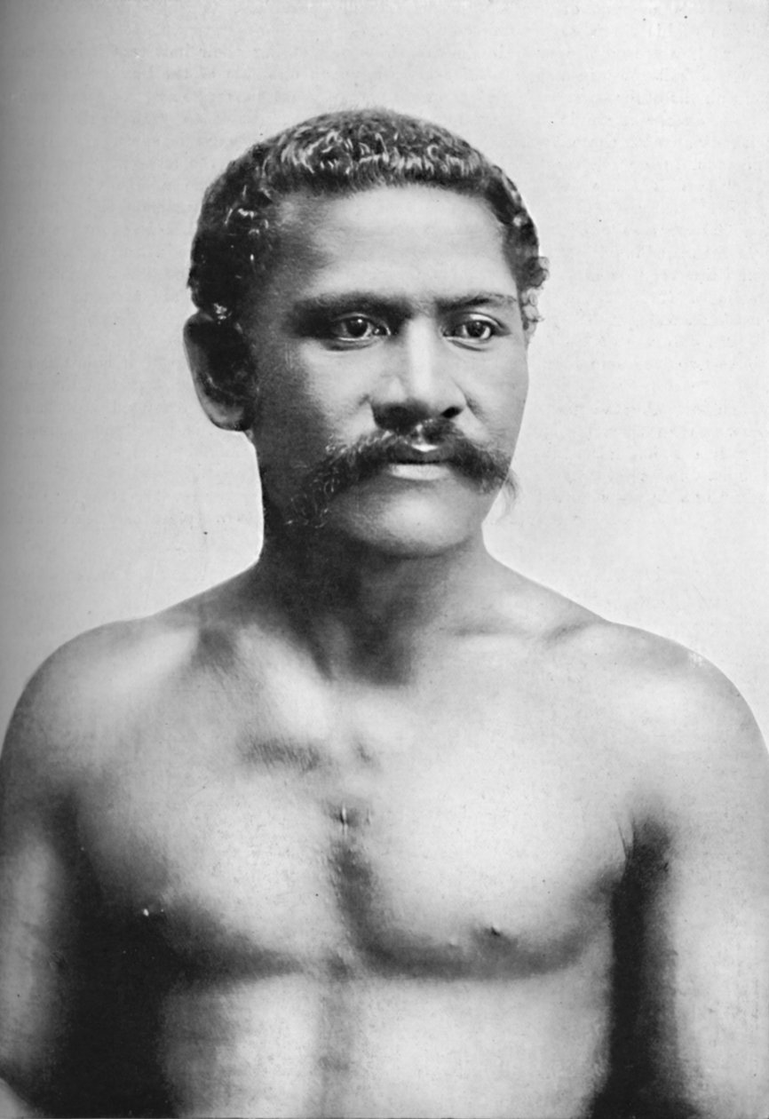 En samoansk høvding, Vraila, 1902 av Unbekannt