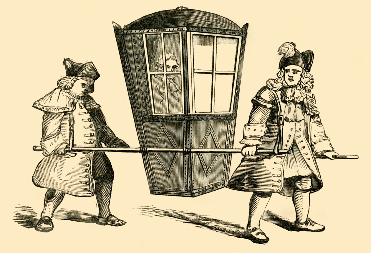 En sedanstol, 1881. av Unbekannt
