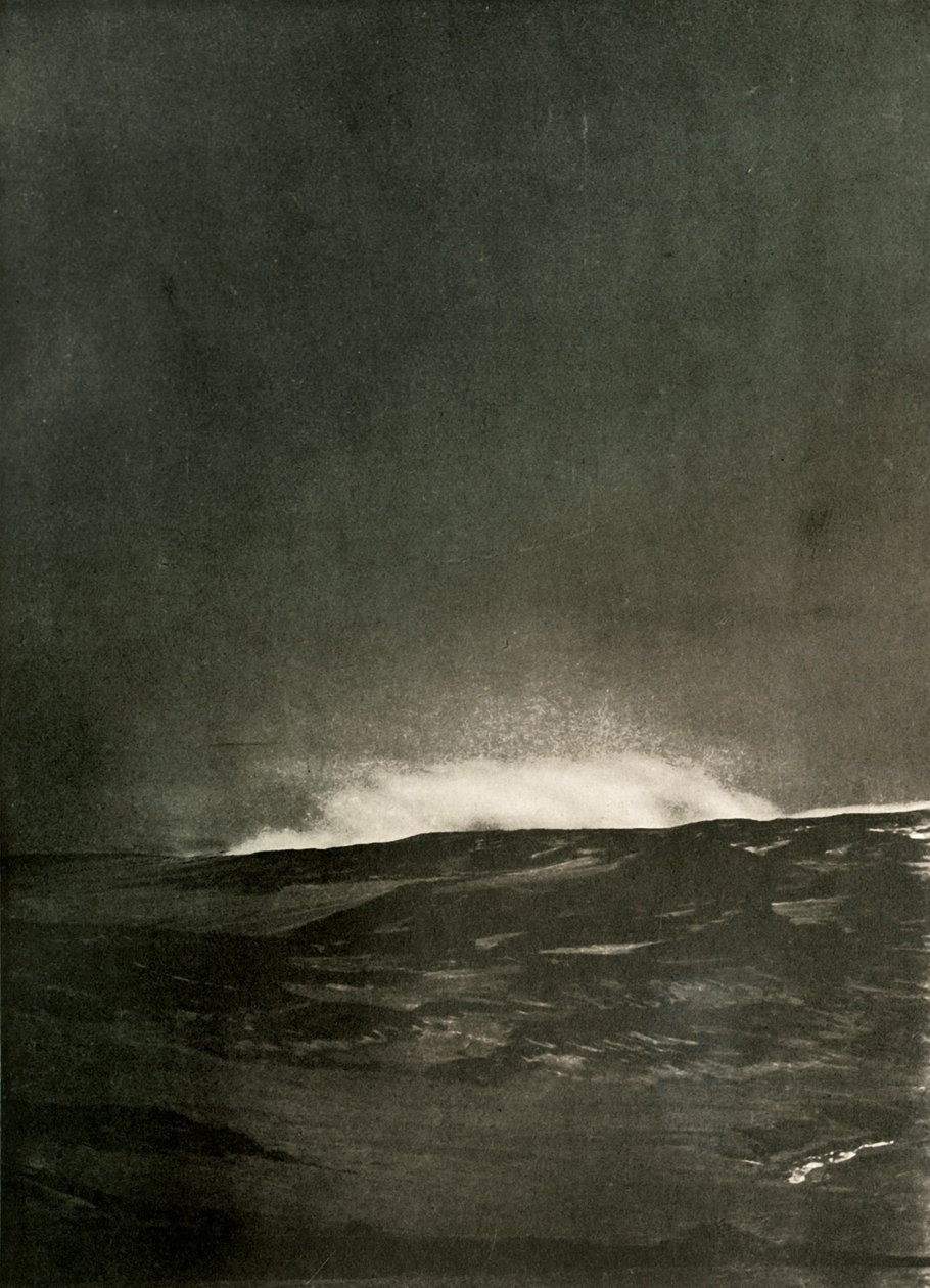 En dampeksplosjon på Mount Bird, c1908, 1909. av Unbekannt