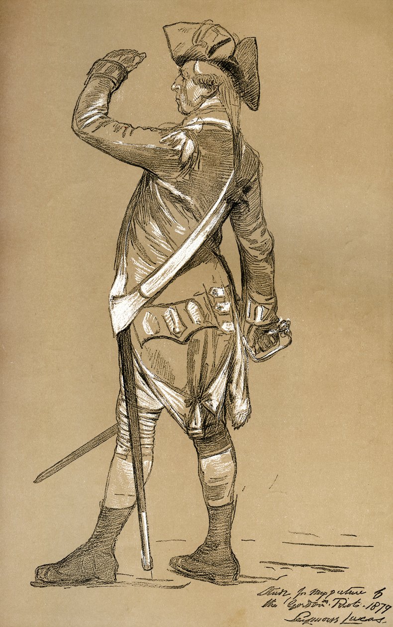 A Study for The Gordon Riots, 1879 1899 av Unbekannt