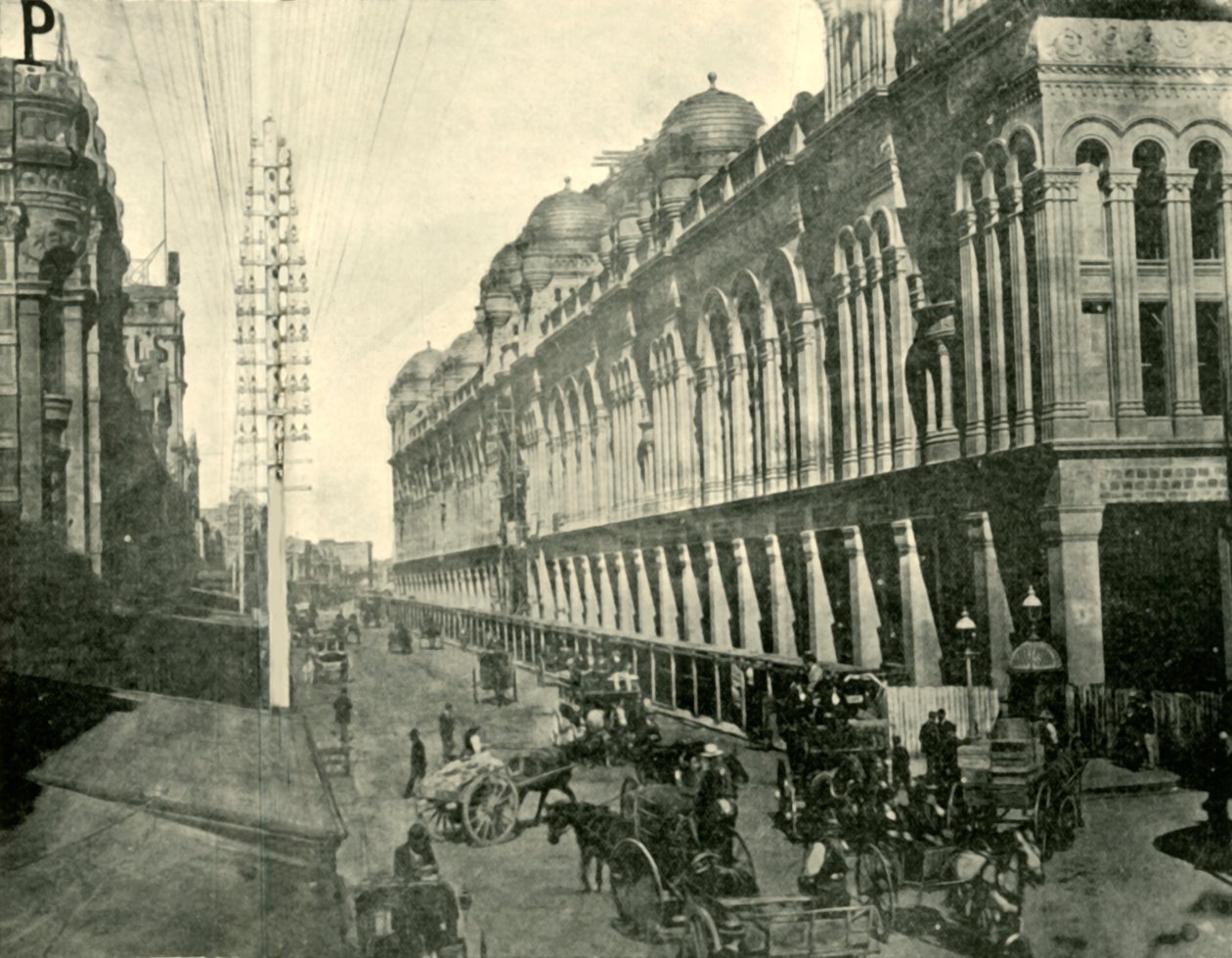 A Sydney Street View, 1901. av Unbekannt