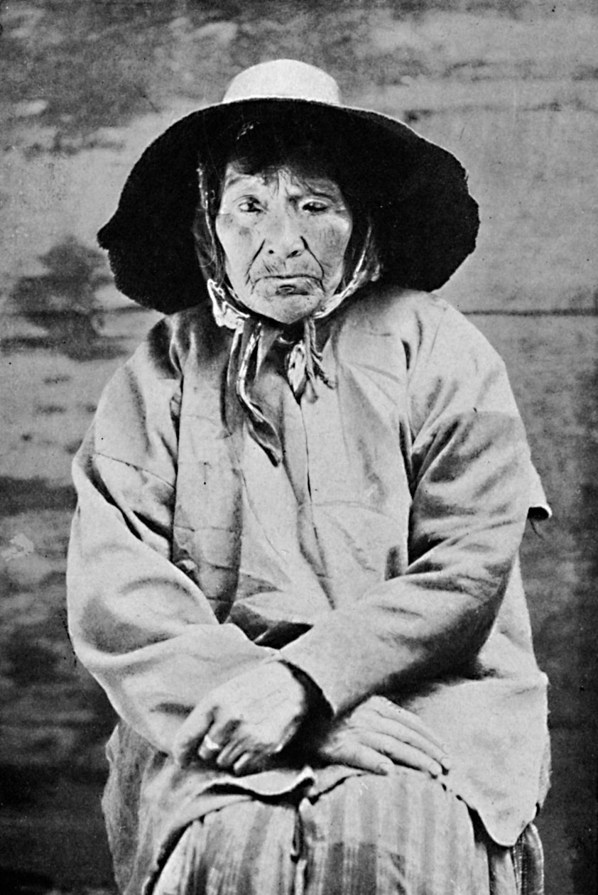 En Tlingit-kvinne fra Alaska, 1912 av Unbekannt