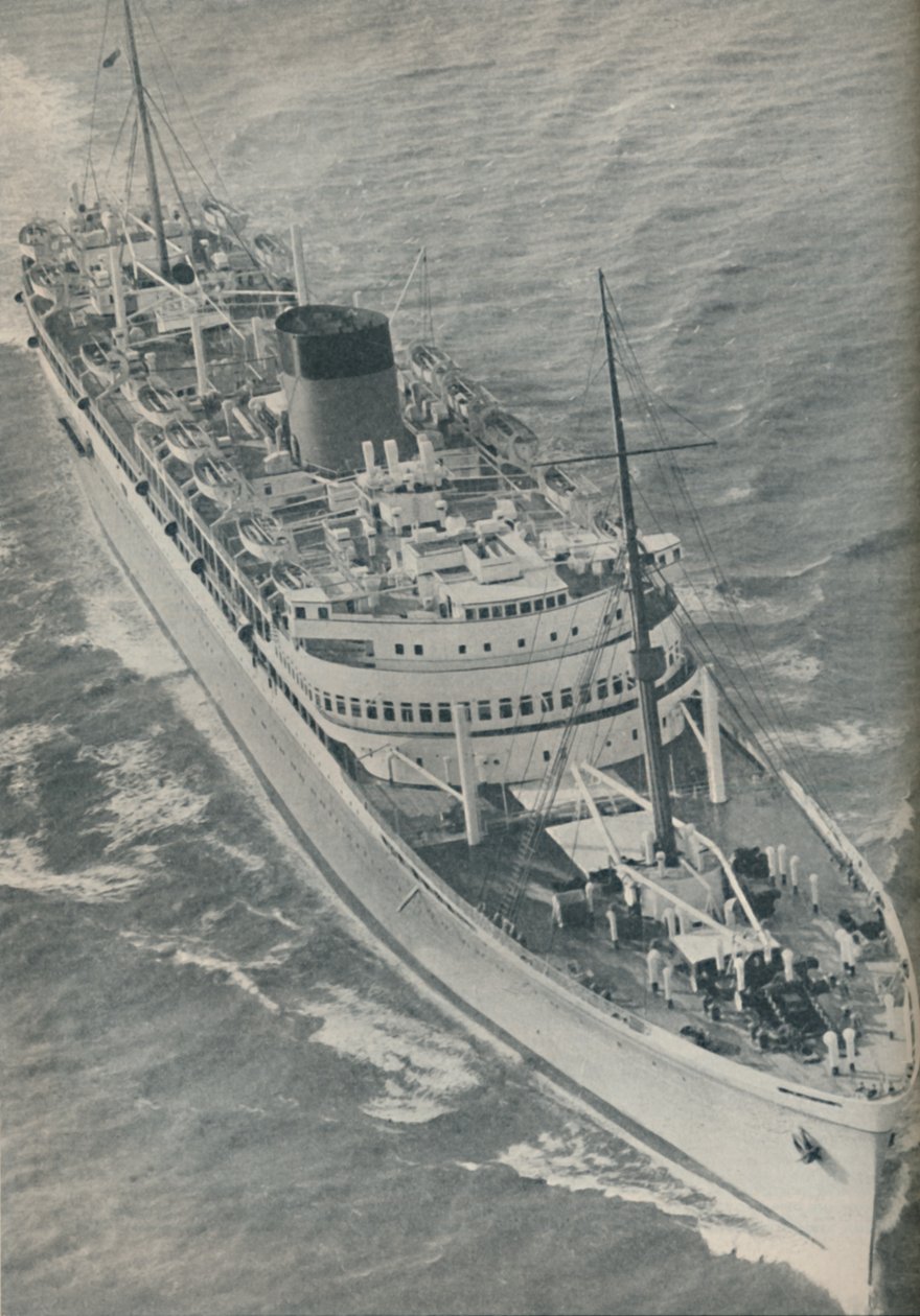 Et Twin-Screw motorskip, Stirling Castle bygget av Harland og Wolff, 1937 av Unbekannt