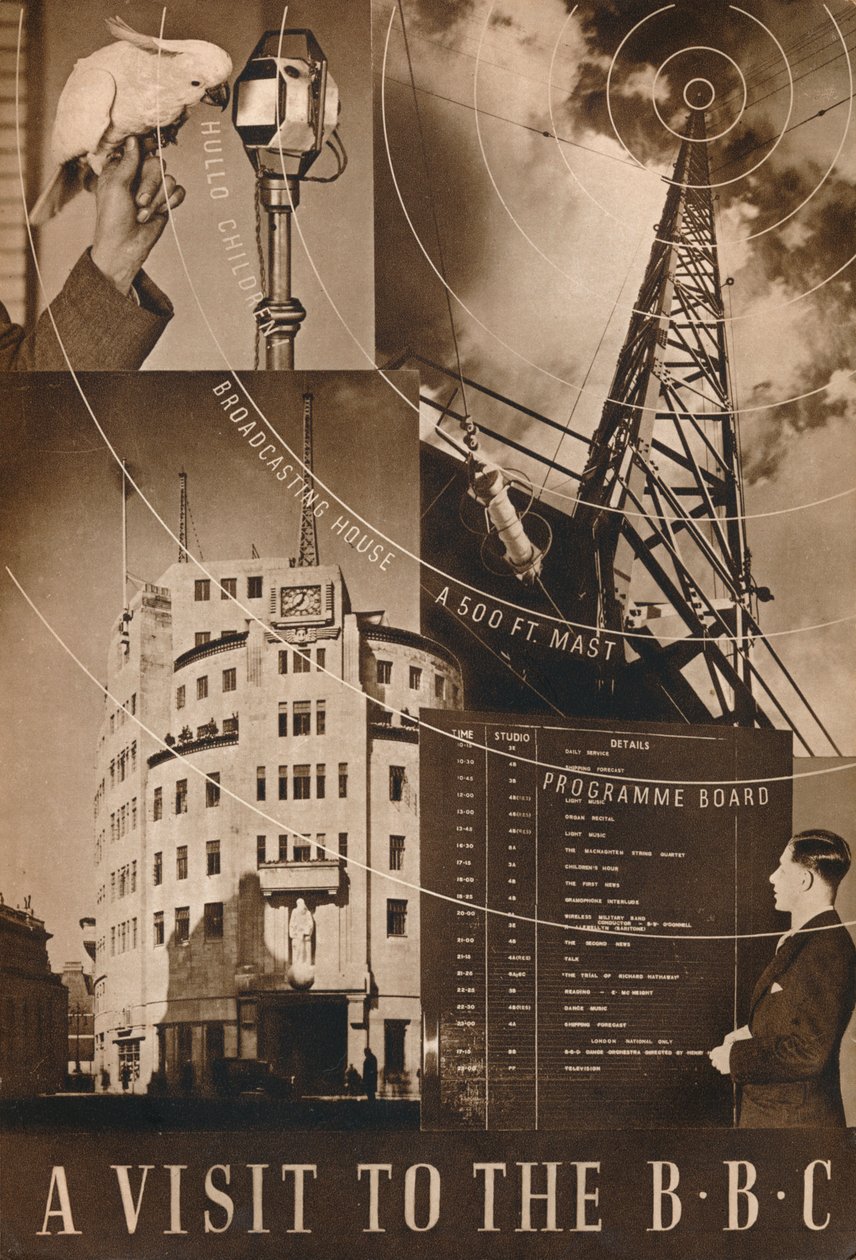 Et besøk til BBC, 1937 av Unbekannt