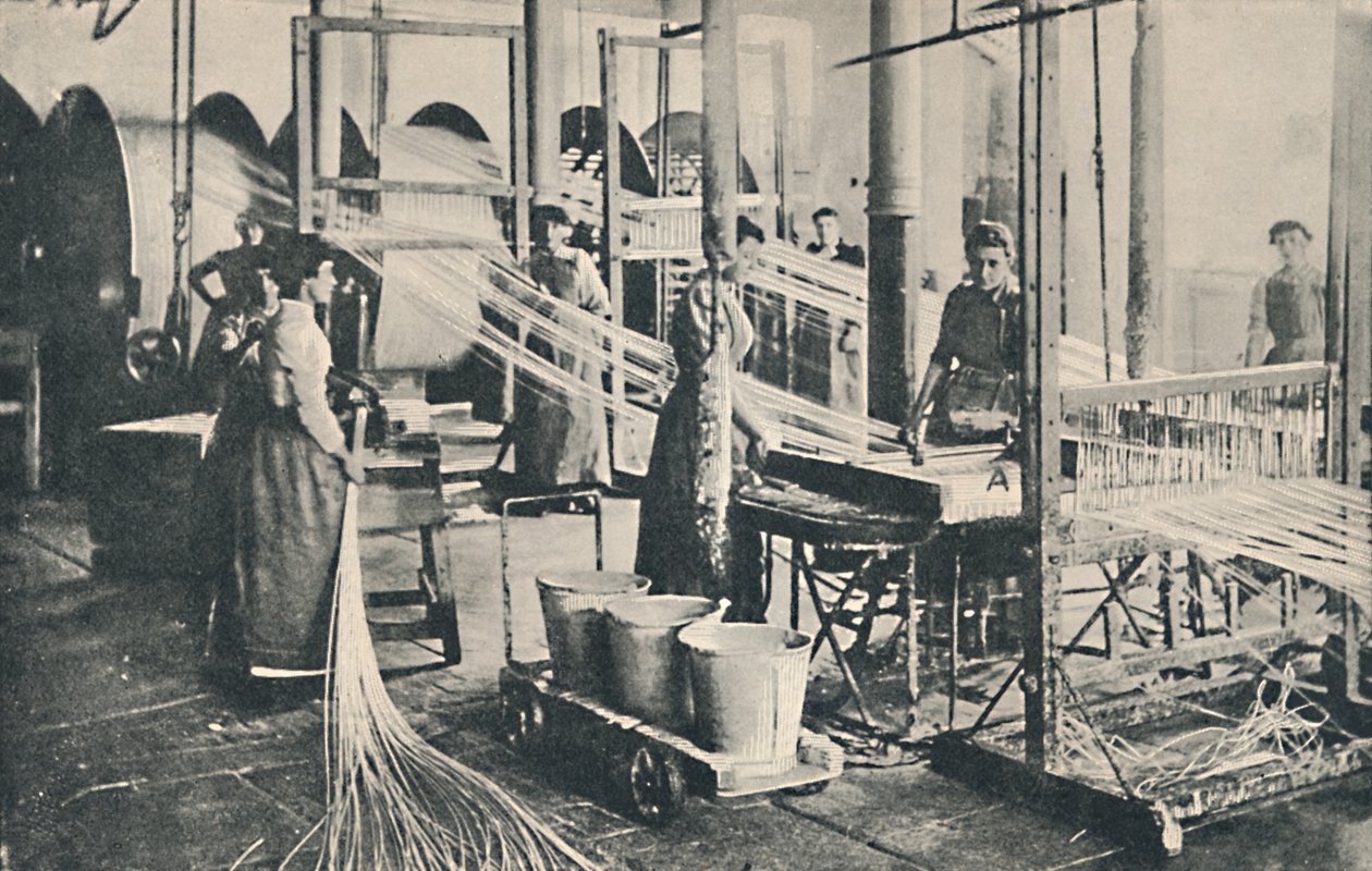 Et anlegg for produksjon av voks, 1917 av Unbekannt