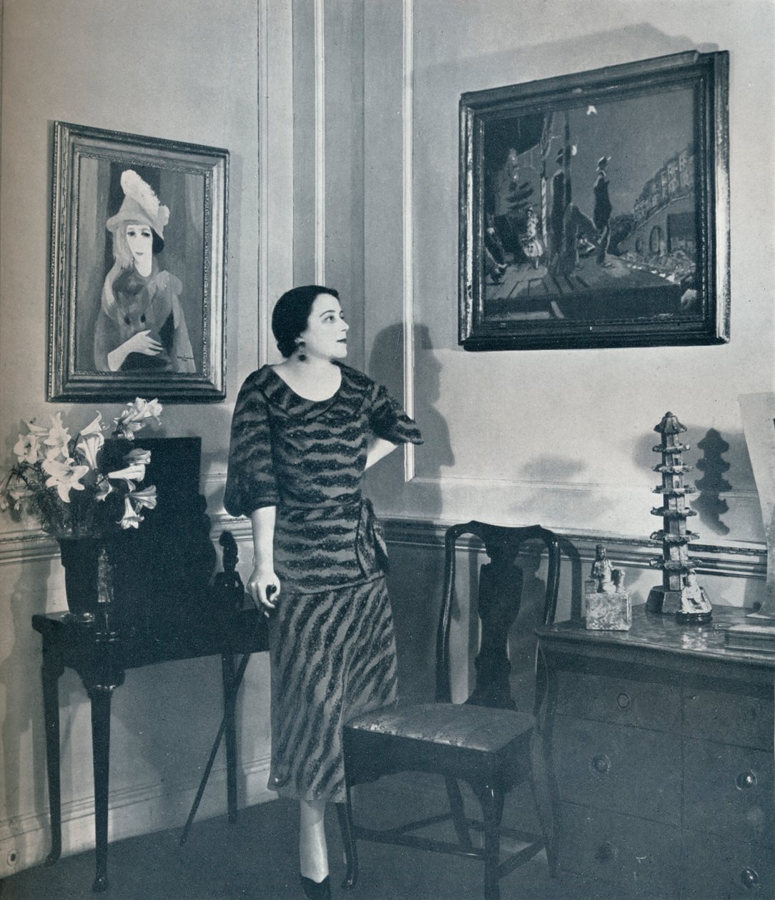 Et hjørne i huset til Lady Jowitt, 1934 av Unbekannt