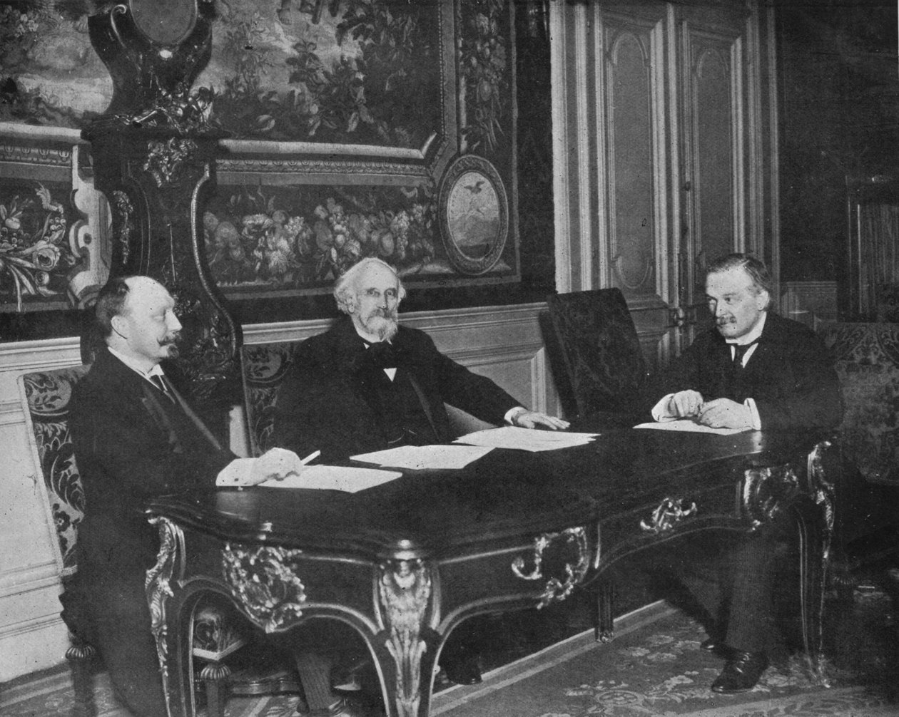 En finanskonferanse for de allierte, Paris, 1915. av Unbekannt