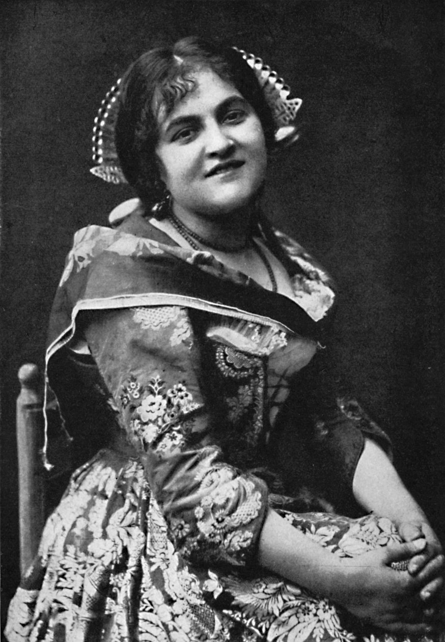 En jente fra Lombardia, 1912 av Unbekannt