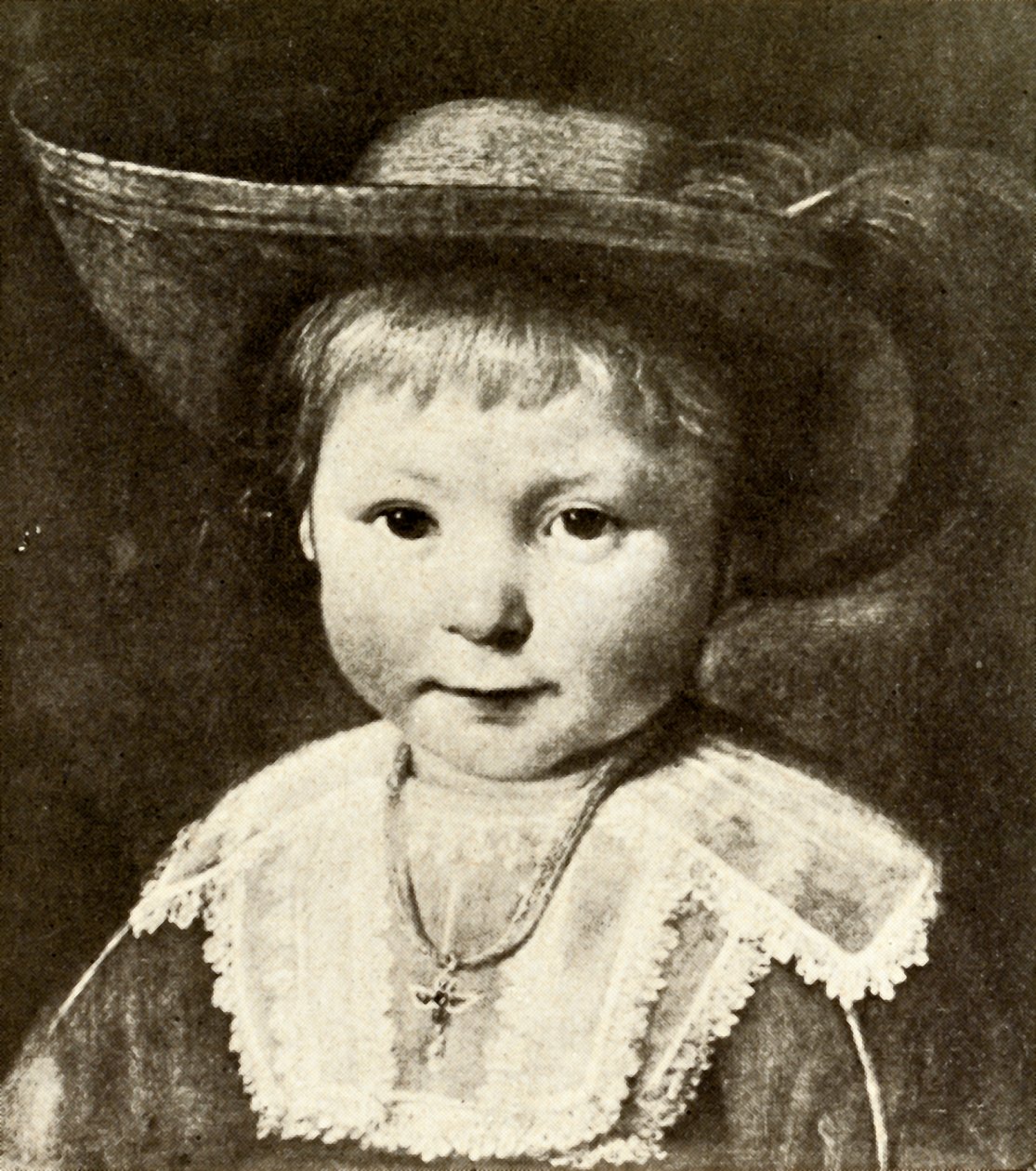 En liten nederlandsk gutt fra et portrett av Cuyp, c1640-1690, 1937. av Unbekannt