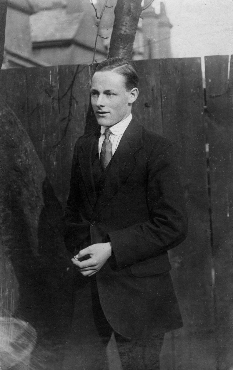 En mann i dress, 1900-tallet av Unbekannt