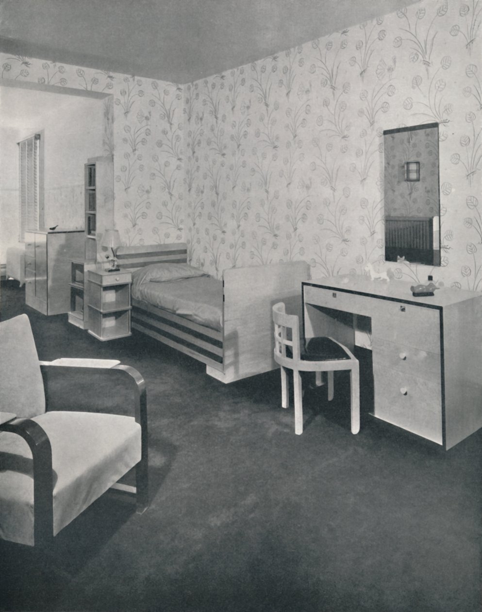 En barnehage designet for Frankl Galleries, Inc., 1933 av Unbekannt