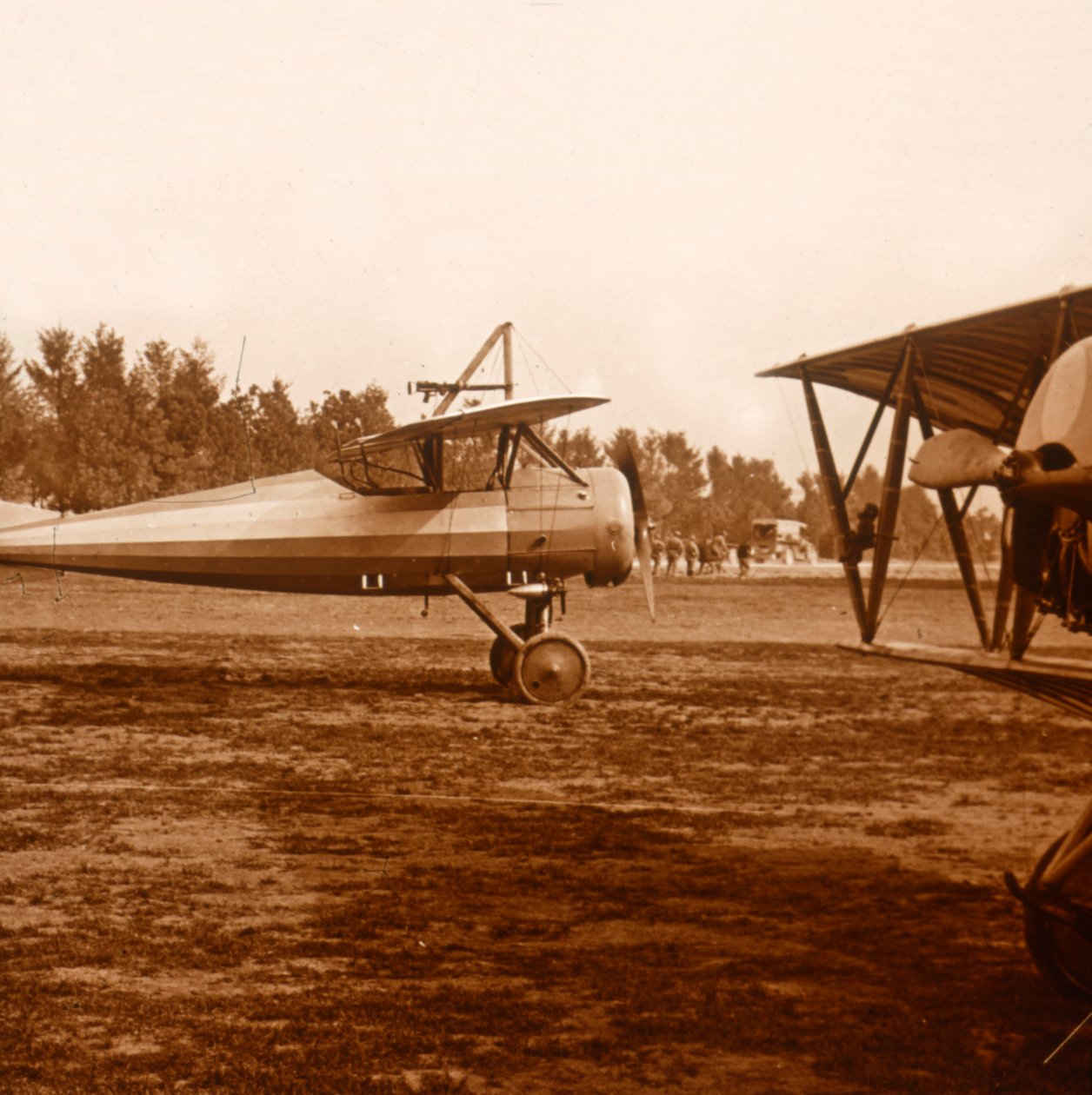 Et fly som tar av, c1914-c1918 av Unbekannt
