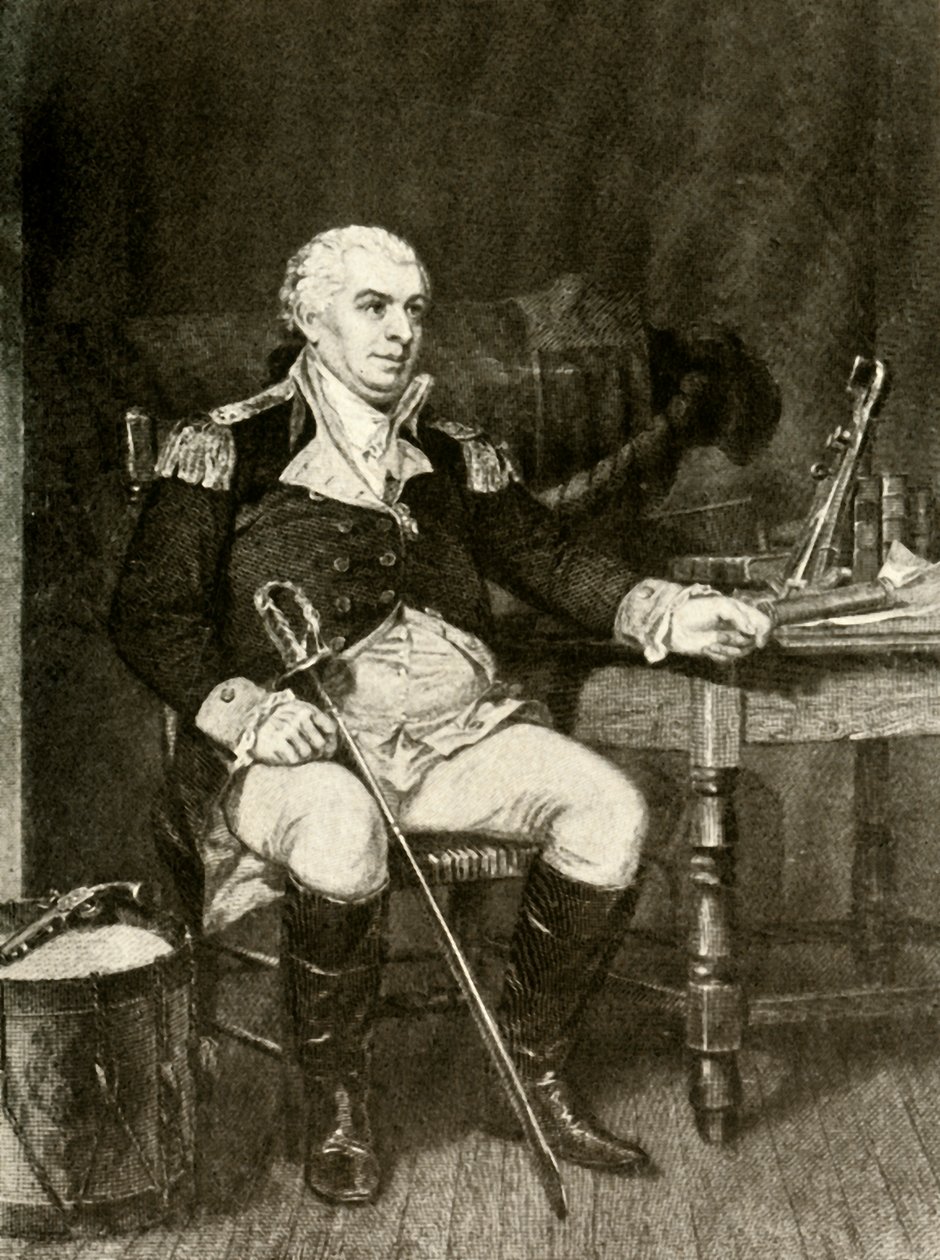 Et portrett av Commodore Barry fra den amerikanske marinen, c1780, 1937. av Unbekannt
