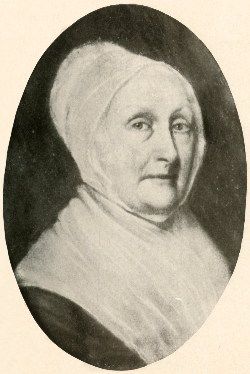 Et portrett av fru Pennington, som viser kjolen til en kvekerdame, 1780, 1937. av Unbekannt