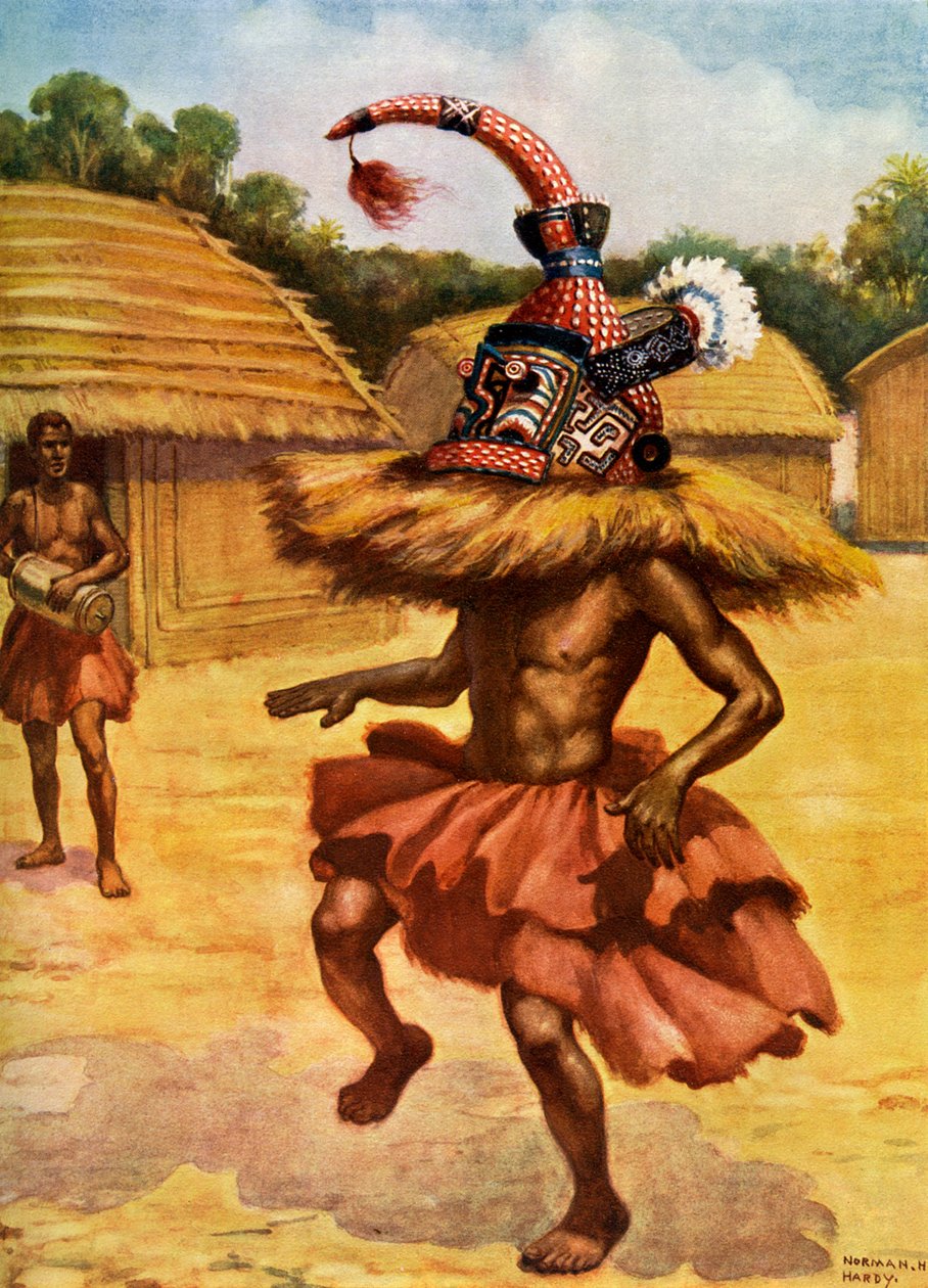 Et hemmelig samfunn, Musumba, Nedre Kongo av Unbekannt