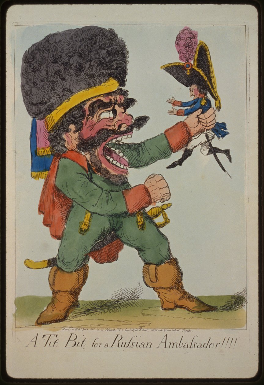 En bit for en russisk ambassadør!!!, 1803 av Unbekannt