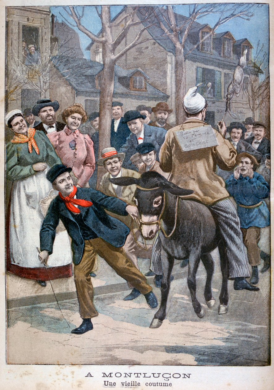 En tradisjonell skikk, Montluçon, Frankrike, 1900 av Unbekannt