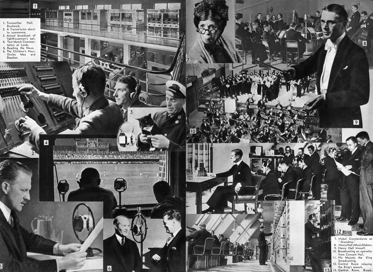 Et besøk til BBC, 1937 av Unbekannt