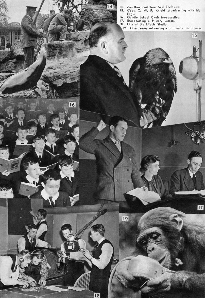 Et besøk til BBC, 1937 av Unbekannt