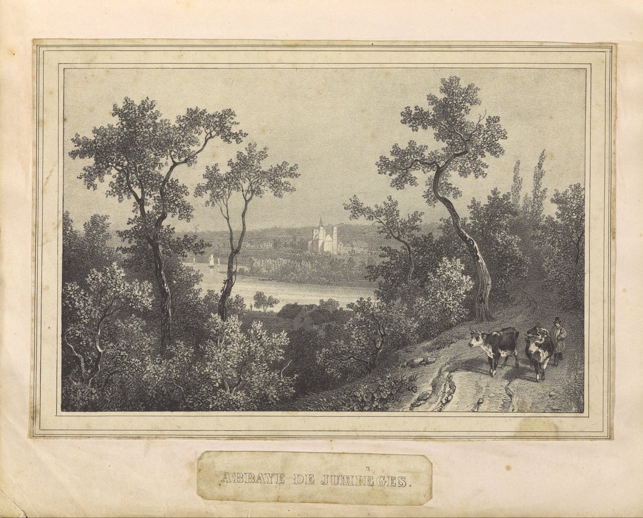 Jumièges Abbey av Unbekannt