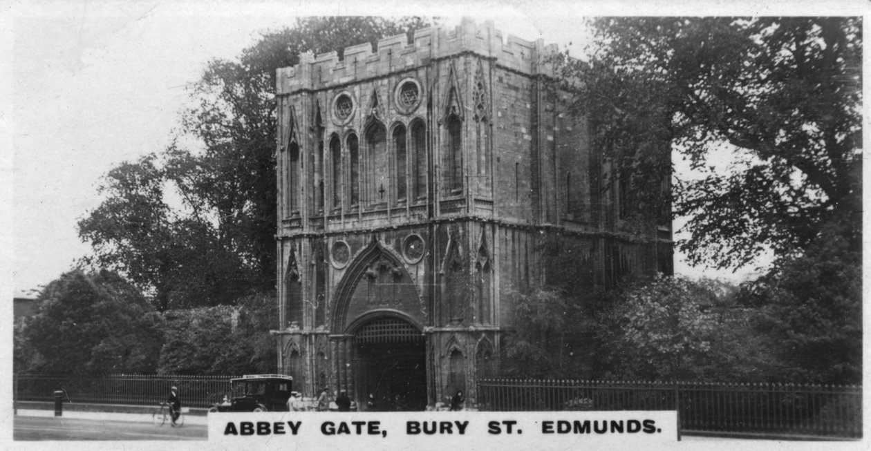 Abbey Gate, Bury St Edmunds, Suffolk, ca 1920-tallet av Unbekannt