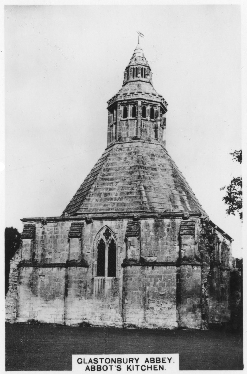 Abbots kjøkken, Glastonbury Abbey, 1936 av Unbekannt