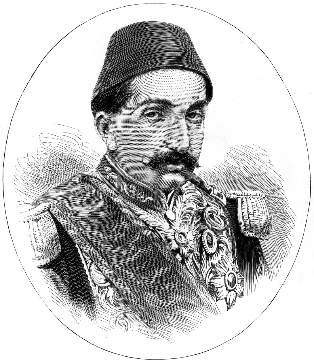 Abdul Hamid II, Sultan av Tyrkia, 1800-tallet av Unbekannt